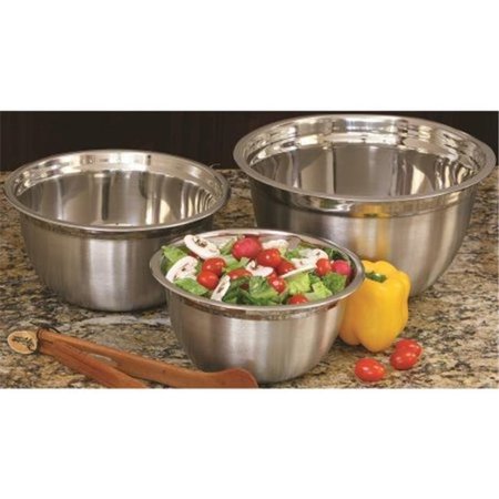 COOK PRO Cookpro 721 Stainless Steel Mixing Bowl Set; Silver - 3 Piece 721